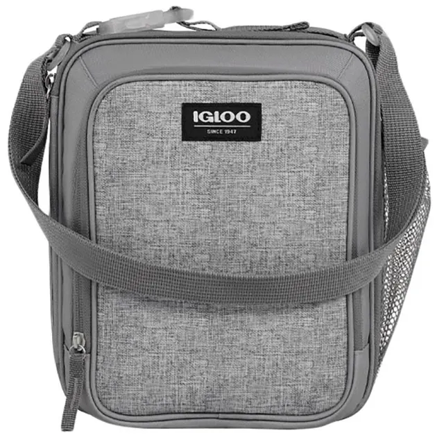 Bolsa Térmica Igloo Vertical Lunch 63133 5 Latas – Cinza