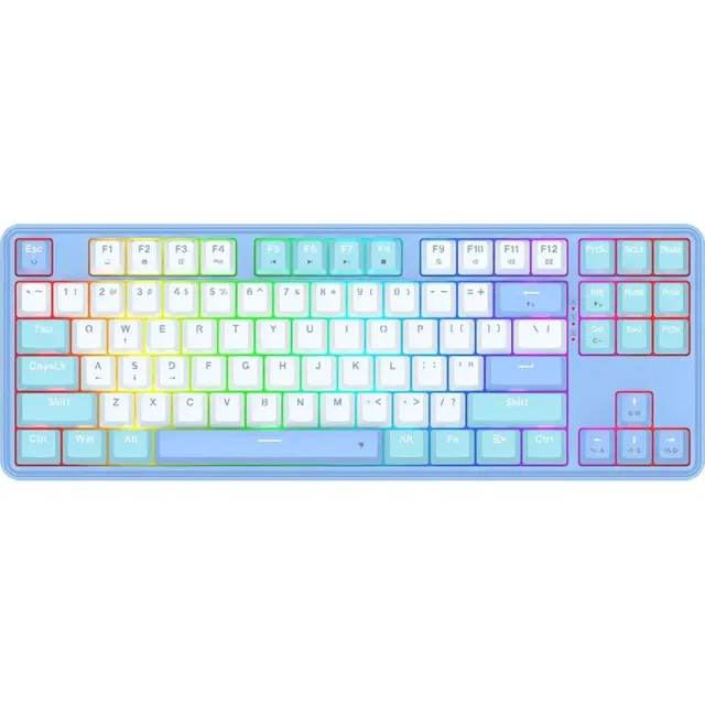 Teclado Gaming Mecânico Redragon Star Blade Pro K707WBB-RGB (Inglês – com Cabo)