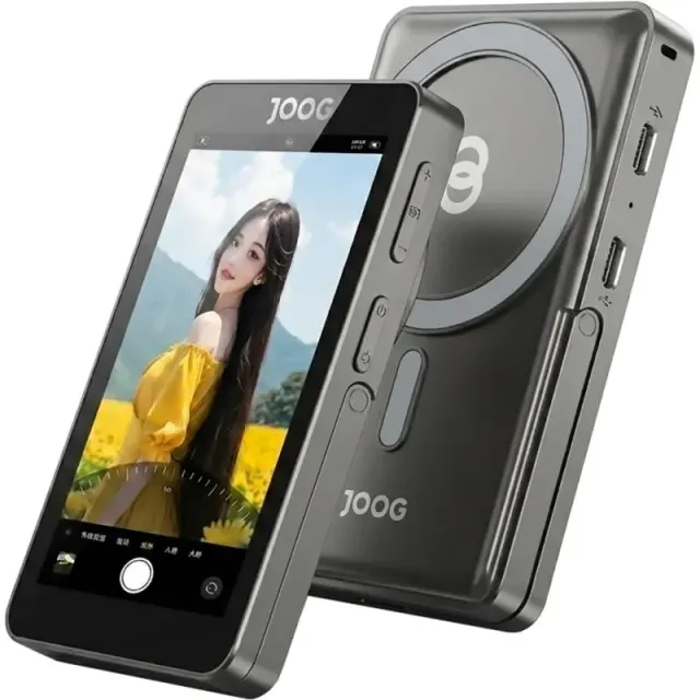 Tela Selfie Monitor Celular Vlog Câmera Magnética Traseira – Joog Touch Mirror Screen