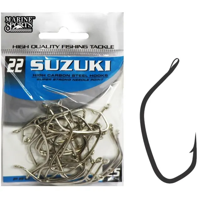 Anzol Marine Sports Suzuki 25 com 25 Pçs