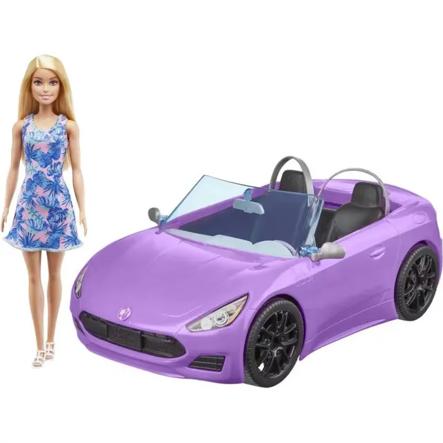 Boneca Barbie com Conversível Mattel – HBY29