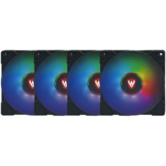 Cooler para Gabinete Sate RGB-31K RGB Case Fan Kit (4 Unidades)